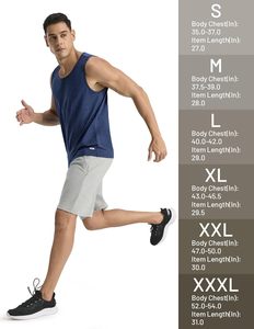 Débardeur de sport pour homme, écologique, à séchage rapide, respirant, sans manches, extensible, pour la musculation, décontracté, été - Product Image 4