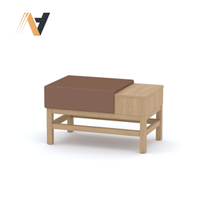 Juego de Muebles de Dormitorio Modernos y Elegantes de Madera Maciza Personalizados, Estilo Modular con Almacenamiento, de Fábrica en Vietnam - Product Image 1
