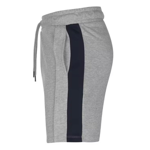 Shorts chauds pour hommes 100% polyester maille couleurs personnalisées blanc noir rayé bande tricotée séchage rapide confortable élastique service OEM - Product Image 2