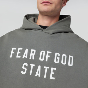 Essential State Sweat à capuche oversize Premium Streetwear, épais, inspiré de Fear, avec graphisme minimaliste - Product Image 4