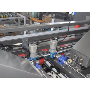 Máquina encoladora de carpetas completamente automática para embalaje de cajas de cartón corrugado Máquina de pegamento de carpetas de alta calidad - Product Image 3