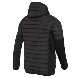 Veste matelassée en coton slim pour homme, style nouveau, couleur unie, veste bomber chaude pour l'hiver - Product Image 3
