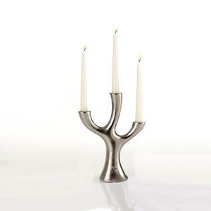 Élégant porte-bougie en métal, centre de table pour tables à manger modernes, décoration de mariage et aménagement intérieur de luxe - Product Image 1