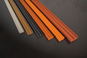Perfil de PVC Rígido en Forma de E, Moldura de Borde de Panel de Plástico para Muebles Modulares, Aplicaciones de Acabado Interior - Product Image 2
