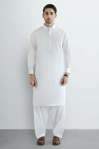<b>Men</b> Afghani Style Salwar Kameez 2026 Customizable High Quality Pakistan Made <b>Kurta</b> Pajama Indian & Pakistan Clothing Breathable - Product Image 3