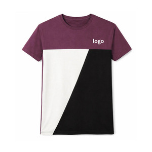 Men's 100% Cotton O-Neck Regular Fit Short Sleeve Breathable Quick Dry Solid Pattern Knitted Fabric T-Shirts - Product Image 5