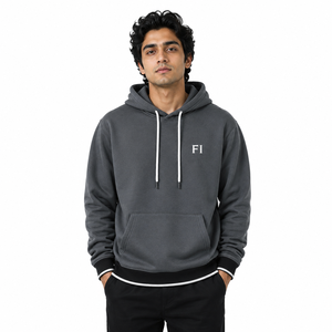 Sudadera con Capucha Personalizada de Felpa 100% Algodón Grueso para Hombre, Estilo Oversize con Hombros Caídos, Ropa Urbana Unisex, OEM EE. UU. - Product Image 1