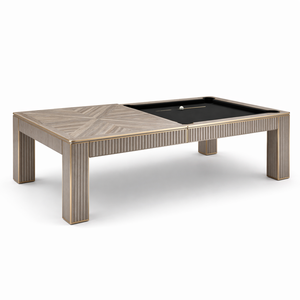 Classico Grand Edition Dual Purpose <b>Pool</b> <b>Table</b> | Luxury Dining Top Marble Finish <b>Table</b> - Product Image 4