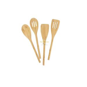 Utensilios de Cocina de Bambú Natural al por Mayor, Juego de Espátulas y Cucharas Ecológicas, Herramientas de Cocina Duraderas para Saltear en Wok - Product Image 5
