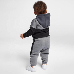 Conjunto de Pantalones Cargo y Chándal Grises para Niños de Alta Calidad, Personalizados OEM ODM - Product Image 4