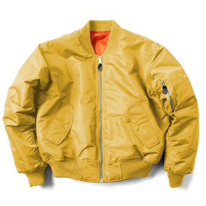 Blouson Bomber Homme Violet Couleur Unie Fermeture Éclair Vêtement d'extérieur Décontracté Coupe Classique Col Rabattu Matière Polyester Idéal pour l'Automne - Product Image 6