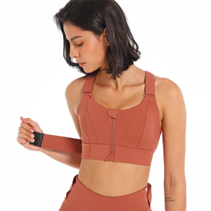 Plus Size S to 5XL High Impact Womens Sports <b>Bra</b> Crop Top Adjustable Halter Shoulder Gym Yoga Fitness Workout <b>Bra</b> Support Active - Product Image 6