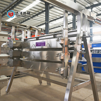 Plumeuse grossière verticale à haute efficacité A-Frame pour enlever les plumes de volaille