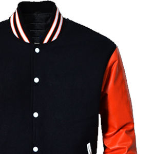 Chaqueta Bomber Varsity Unisex Modelo 2024 para Hombre, Estilo Letterman Champions, Cuerpo de Lana, Mangas de Cuero, Parches de Chenilla, Bordado - Product Image 5