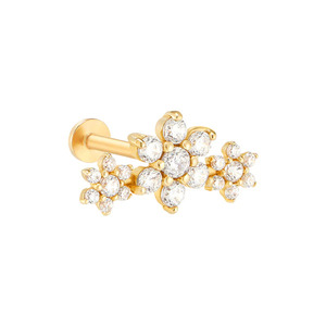 ผู้ผลิตเครื่องประดับเพชรเพาะเลี้ยงในห้องปฏิบัติการทองคำแท้ 14K โดยตรงจากโรงงาน |   ผู้ผลิตและออกแบบตามสั่ง (OEM/ODM) เพชร CVD/เพชรธรรมชาติ ขายส่ง - Product Image 1