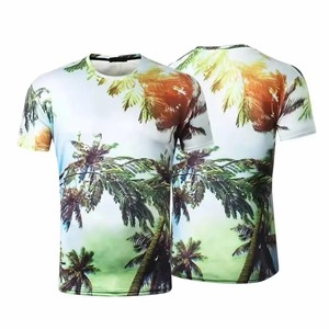 Camiseta casual para hombre con sublimación, tacto suave, ropa de playa, fabricante de camisetas para hombre, ropa urbana, servicio OEM, diseño ODM - Product Image 6