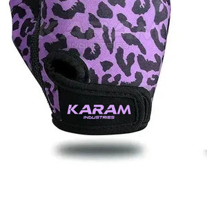Guantes Deportivos de Medio Dedo en Cuero Sublimado, Transpirables, Duraderos y Cómodos para Gimnasio, Entrenamiento y Ejercicio - Product Image 4