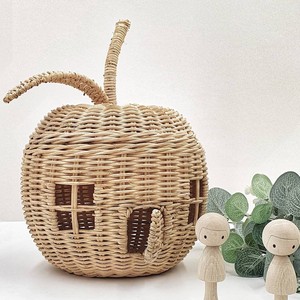 Combo woven rattan fruit shaped toy house wholesale children indoor toys <b>cheap</b> price <b>playhouse</b> - Product Image 2