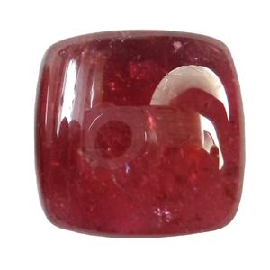 Rectángulo de turmalina rosa, forma ovalada, corte de cabujón liso, piedra preciosa suelta certificada Natural calibrada para la fabricación de joyas OEM - Product Image 2