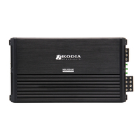 Amplificateur 4 canaux 100W haute performance, double face, PCB FR4 ignifuge, classe AB, amplificateur audio pour voiture