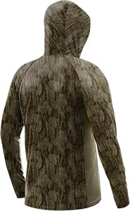 Sudadera con Capucha y Máscara para Hombre, Manga Larga, Protección Solar UV UPF 50+, Camisa de Pesca con Camuflaje - Product Image 4