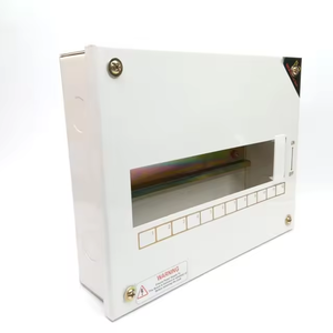 Caja de Distribución Metálica OMDMS (Puerta Única-SPN) con Barra Colectora Neutra Premium, Placa Ficticia de Enlace de Fase, Modelo KK12, Industrial para Exteriores - Product Image 2