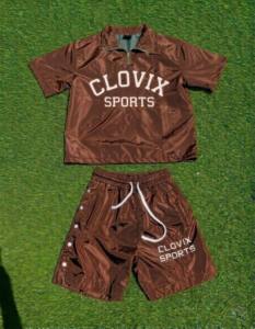 Conjunto de Chaqueta y Pantalones Cortavientos OEM Personalizados, Impermeables, para Correr, Trotar, Gimnasio, Entrenamiento, Ropa Deportiva - Product Image 1