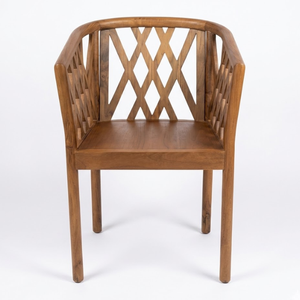 Sillas de Comedor de Madera de Teca con Acabado Liso a Precio Económico - Product Image 1