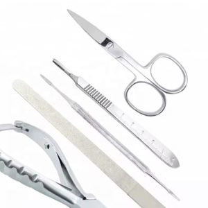 Coupe-ongles professionnel en acier inoxydable de haute qualité avec ressort simple, robuste, pour ongles des pieds, avec boîte - Product Image 5