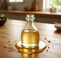 Aceite de Coco Puro 100% Prensado en Frío, Orgánico, Marca Privada Himveda, para Masajes Corporales, Hidratante, SPA, Relajante, para Dolores Musculares, con Semillas de Lavanda