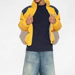Chaqueta de moda personalizada, chaqueta de invierno acolchada para <span class=keywords><strong>hombre</strong></span>, chaqueta de invierno <span class=keywords><strong>North</strong></span> <span class=keywords><strong>Face</strong></span>, chaqueta gruesa de invierno, abrigo cálido, chaqueta de burbujas. - Product Image 2