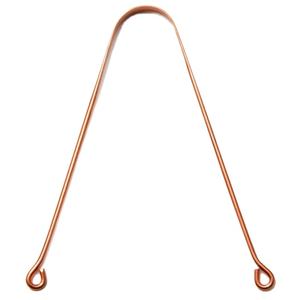 เครื่องขูดลิ้นทำจากทองแดงบริสุทธิ์ผลิตภัณฑ์ทำความสะอาดช่องปากอเนกประสงค์ทำจาก100% - Product Image 5