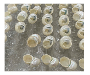 Luxury Coastal Seashell Cup High <b>End</b> Seashell Cup Handmade for Tropical Party Wedding and <b>Bar</b> Decoration - Product Image 2