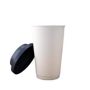 Vaso de papel Kraft de doble pared de 5oz de calidad, vasos para servir a granel para bebidas calientes/frías, capa de pintura PE resistente al calor desechable - Product Image 1