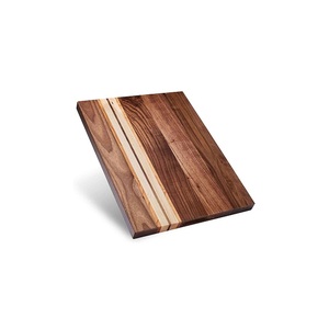 Planche à découper rectangulaire en bois naturel, antidérapante, emballage individuel, pour couper les légumes et la viande, en solde - Product Image 6