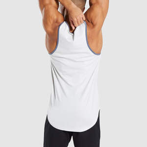 Vêtements de course personnalisés OEM et ODM, t-shirts de compression pour hommes, débardeurs, t-shirts ajustés, vêtements de sport pour hommes, vêtements de gym, t-shirts d'entraînement - Product Image 5
