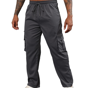 Wholesale Cargo <b>Trousers</b> for <b>Men</b> Custom Casual Multi Pocket Utility Pants <b>Elastic</b> Waist OEM ODM Private Label Manufacturer <b>Men</b> - Product Image 2