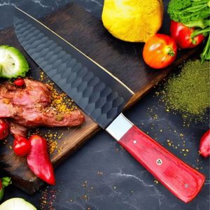 Ensemble de couteaux de cuisine personnalisés avec des lames de précision affûtées, design de manche durable pour la cuisine des restaurants, la cuisine à domicile, les légumes - Product Image 5