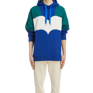 เสื้อฮู้ดสตรีทแวร์ผู้ชายแบบพรีเมียมสีสันตัดกัน |   เสื้อพูลโอเวอร์ผ้าฟลีซคอตตอน 100% ทรงโอเวอร์ไซส์ |   เป็นมิตรกับสิ่งแวดล้อม ระบายอากาศได้ดี กันลม - Product Image 5