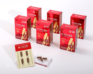Premium Jin Saponin Capsule Korean Red Ginseng Extract Powder For Energy Boost And Circulation - Product Image 2