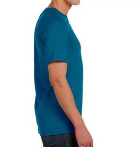 T-shirt pour homme en tissu 100% coton, nouvelle mode 2026, léger, de haute qualité, pour la course à pied et la salle de sport. - Product Image 3