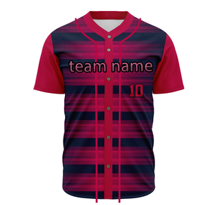 Uniforme de Béisbol y Sóftbol Sublimado con Diseño Personalizado OEM, Impresión Digital, Cosido y Transpirable - Product Image 1