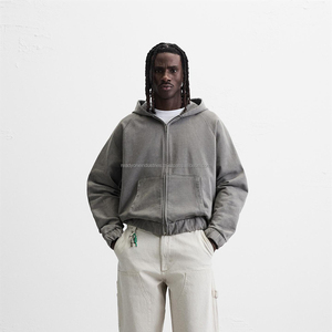 Sweatshirts à capuche grande taille pour hommes Sweatshirts grande taille avec logo personnalisé Coton brodé de haute qualité Design personnalisé - Product Image 1