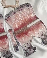 Stand Resin Quran tahan lama Ideal untuk Ramadan & hadiah Islam artistik Resin Quran berdiri untuk membaca