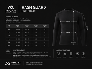 Micah Corporation Premium UPF50+ Breathable Eco-Friendly Long Sleeve <b>Raglan</b> Compression Moisture-Wicking Unisex Crew Neck Rash - Product Image 4