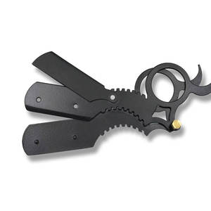 Navaja de Afeitar Profesional para Hombre, Tipo Shavette, para Barbería y Salón, Cuchillas de Afeitar Rectas para un Afeitado Preciso - Product Image 3