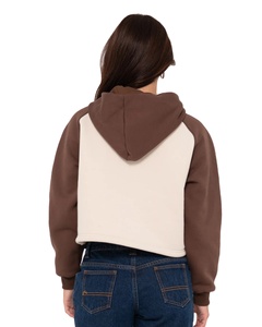 LOGOTIPO PERSONALIZADO BABY HOODIE Y2K CROP GIRLS CROP BLANK MUJER REGLAN MANGAS BÉISBOL Conjuntos de mujer, conjunto de 2 piezas mujer 2026 HI - Product Image 6