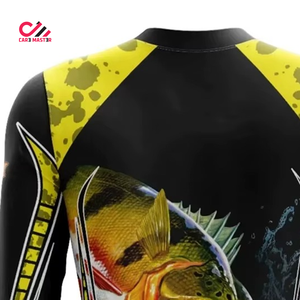 Ropa de Pesca con Diseño Personalizado, Camisetas de Manga Larga con Estampado por Sublimación, Secado Rápido, Absorción de Humedad, Camisas de Pesca - Product Image 4