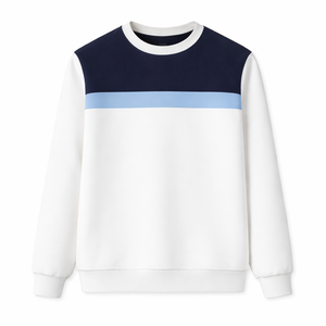 ผู้ผลิตเสื้อสเวตเชิ้ตผ้าฝ้ายฟลีซแท้ 100% แบบสั่งทำพิเศษ OEM สไตล์วินเทจลำลอง คอกลม สำหรับฤดูหนาว เสื้อผ้าสตรีทแวร์สำหรับทุกเพศ รับผลิตแบรนด์ส่วนตัว - Product Image 5