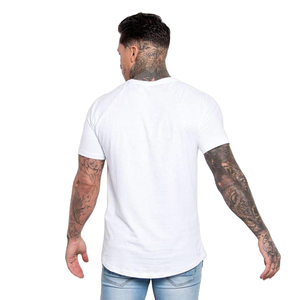 Camiseta de hombre recién llegada, buena calidad, cuello redondo, manga corta, camisetas de hombre con talla personalizada en venta - Product Image 4